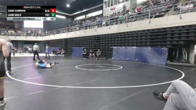 100 lbs Quarterfinal - Liam Cannon, Wilmington vs Liam Kelo, Preston