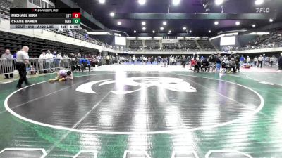 Round Of 16 - Michael Kirk, Little Egg Harbor Township vs Chase Baker, Pennsville Township