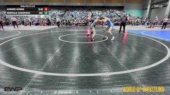 118 lbs Consi Of 8 #2 - Emerald Anderson, Unattached vs Aubree Hodne, Team Bucs-North Bend