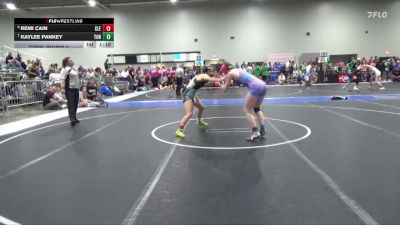 125 lbs Cons. Round 2 - Kaylee Pankey, Tonganoxie vs Remi Cain, Clearwater