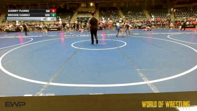 112 lbs Consi Of 4 - Audrey Flores, Raw Wrestling Club vs Brooke Cannici, Cordoba Trained