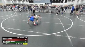 106 lbs Cons. Round 4 - Roukyn Robbins, South Dakota vs Simon Bettis, Iowa