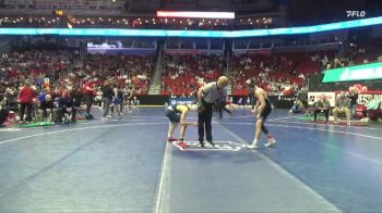 3A-120 lbs Cons. Round 3 - Benjamin Rosen, Iowa City, Liberty vs Liam Fitzgibbon, Pleasant Valley