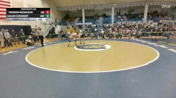 126 lbs Cons. Semi - Hudson Mickelson, Lovell vs Callen Schubert, Cody