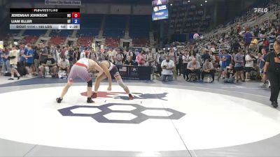 165 lbs Cons. Rd Of 128 - Jeremiah Johnson, NC vs Liam Eller, UT