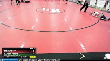 48 lbs Rd# 6- 9:00am Saturday Final Pool - Kamden Peters, Oklahoma Outlaws Red vs Kolby Pitzen, Team Ohio