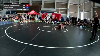 126 lbs Cons. Round 2 - Jasiyah Chapa Galvan, California vs Logan Tracy, Nevada