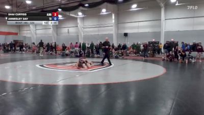 124 lbs Cons. Round 3 - Shai Curtiss, Alma vs Annesley Day, Tiffin