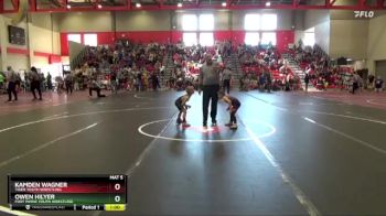 50 lbs Cons. Round 1 - Kamden Wagner, Tiger Youth Wrestling vs Owen Hilyer, Fort Payne Youth Wrestling