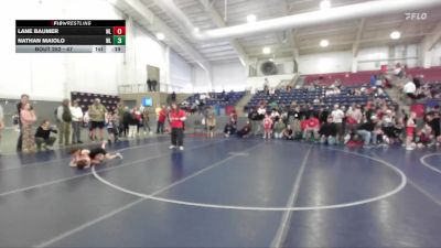 47 lbs Champ. Round 2 - Lane Baumer, Grace Wrestling Club vs Nathan Maiolo, Champions Wrestling Club