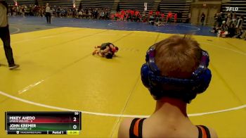 50 lbs Finals (8 Team) - Mikey Ahedo, LPGE/B Wolves vs John Kremer, Worthington