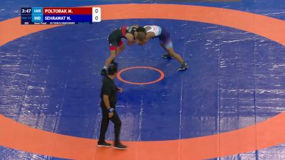 57 kg 1/2 Final - Mariia Poltorak, Ukraine vs Nikita Sehrawat, India