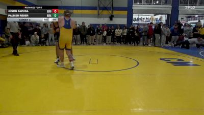 285 lbs Consy 4 - Justin Papuga, Derry vs Palmer Reber, Berks Catholic