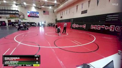 157 lbs Round 3 - Liam Dennehy, Ralston Valley vs Ryan Mondrus, Rock Canyon