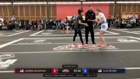 Audrina DelBosque vs Allie Becker 2026 ADCC Portland Open