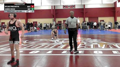 106 lbs Consi Of 8 #2 - Dylan Frechette, Mayo Quanchi vs James Swan, Smittyâ??s Barn/Deering High School