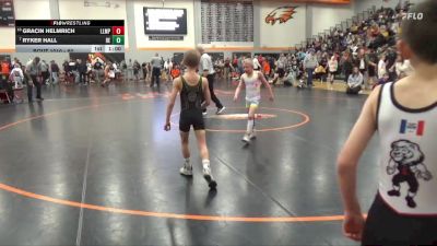 60 lbs Champ. Round 1 - Ryker Hall, DC Elite vs Gracin Helmrich, Lisbon Lion Mat Pack