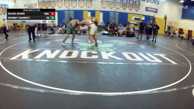 285 lbs Round 1 (8 Team) - Johnny Garrett, Funky Monkey vs Kaleb Johns, Palm Harbor WC