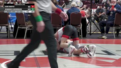 121 lbs Consi 5 - Jake Benyo, Hazleton Area vs Dominick Morrison, Hatboro-Horsham