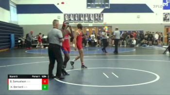113 lbs Round 5 - Kelby Bernard, Allen vs Blake Samuelson, Olathe North