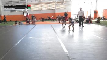 40 lbs Round 3 - Matthew Sabol, Valor Wrestling vs Lucas Frodge, Contenders Wrestling Academy