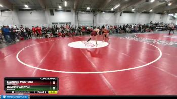 120 lbs Cons. Round 2 - Leander Montoya, Denver East vs Hayden Welton, Windsor