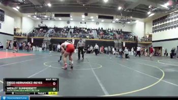 160 lbs Cons. Round 2 - Wesley Summersett, South Adams Gold Wrestling Club vs Diego Hernandez-Reyes, BWC