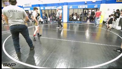 96 lbs Rr Rnd 4 - Collin Russow, Beggs Youth Wrestling Program vs JOAQUIN LEMUS, Berryhill Wrestling Club