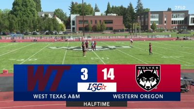 Replay: West Texas A&M vs Western Oregon | Sep 28 @ 1 PM