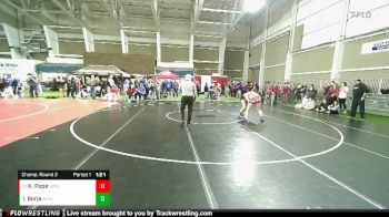 170 lbs Champ. Round 2 - Kylee Pope, Springville vs Ismene Borja, Alta