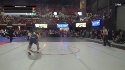 160 lbs Champ. Round 1 - Trey Bazaldua, Red Lodge Wrestling Club vs Kale Hase, HWC SWAT