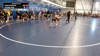 138 lbs Champ. Round 2 - Evelyn Phillips, Southeastern Community College vs Rachel Fode, Wartburg