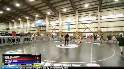 70 lbs Champ. Round 1 - Jace Brackett, Colorado vs Arthur Zell, Montana