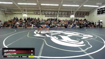 126 lbs Cons. Round 2 - Celeste Clark, Poston Butte vs Josie McEuen, Pima