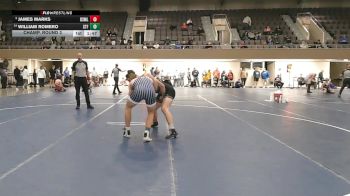189 Championship Bracket Champ. Round 3 - James Marks, Bismarck Legacy vs William Romero, St. Francis