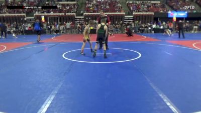 73 lbs Champ. Round 2 - Cameron Wellcome, Belgrade Little Guy vs Peyton Burns, Colstrip Wrestling Club