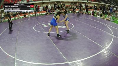 135 lbs Cons. Quarters - Shelby Prather, Idaho vs Valkyrie Shambry