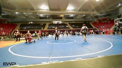 285 lbs Champ. Round 2 - Ray Ray Benson, WAGONER vs Alejandro Gallegos, INOLA