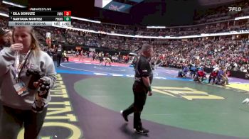 G130-4A Semifinal - Santana Montez, Pueblo Central Girls vs Eila Schultz, Severance Girls