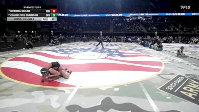 Cons. Round 1 - Chloe Fire Thunder, Lakota Tech vs Brenna Reker, Brandon Valley