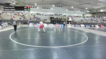 165 lbs Semis (4 Team) - Ollie Phillips, Baylor School vs Findley Smout, Christian Brothers High School