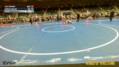 127 lbs Semifinal - Lilli Cooper, Big Game Wrestling Club vs Harley MILLER, Raw Wrestling Club