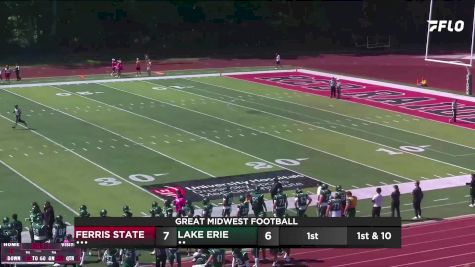 Replay: Ferris State vs Lake Erie | Sep 6 @ 2 PM