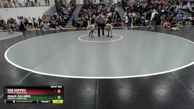 70 lbs Cons. Semi - Isaias Galindo, Prodigy Wrestling vs Keb Deppen, Prodigy Wrestling