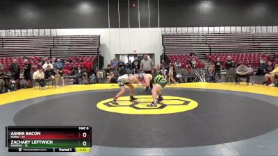 209 lbs Placement Matches (8 Team) - Asher Bacon, POWA vs Zachary Leftwich, Minions