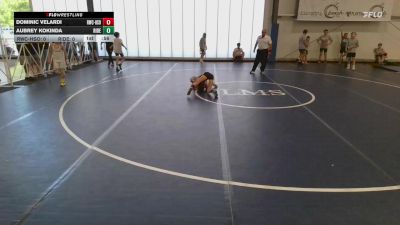 75 lbs Rr Rnd 3 - Dominic Velardi, Ruthless Black vs Aubrey Kokinda, Ride Out Wrestling Club