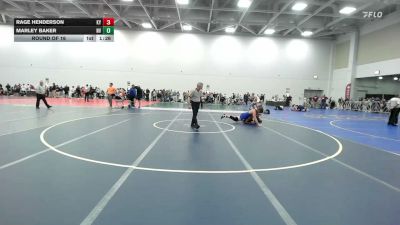 220 lbs Round Of 16 - Rage Henderson, KY vs Marley Baker, NV