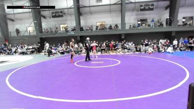 Junior Girls FS - 115 lbs Cons. Round 2 - Kylee Knudsen, NV vs Lucy Villa, WA