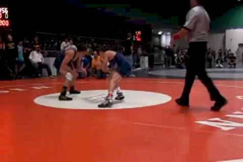 112-HS QF, #2158: Kyle Casaletto (NJ) vs. Jake Smith (VA)