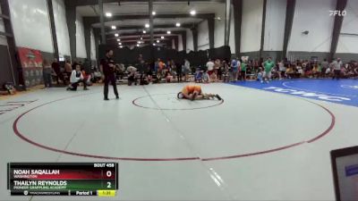 150 lbs Quarterfinal - Noah Saqallah, Washington vs Thailyn Reynolds, Pioneer Grappling Academy